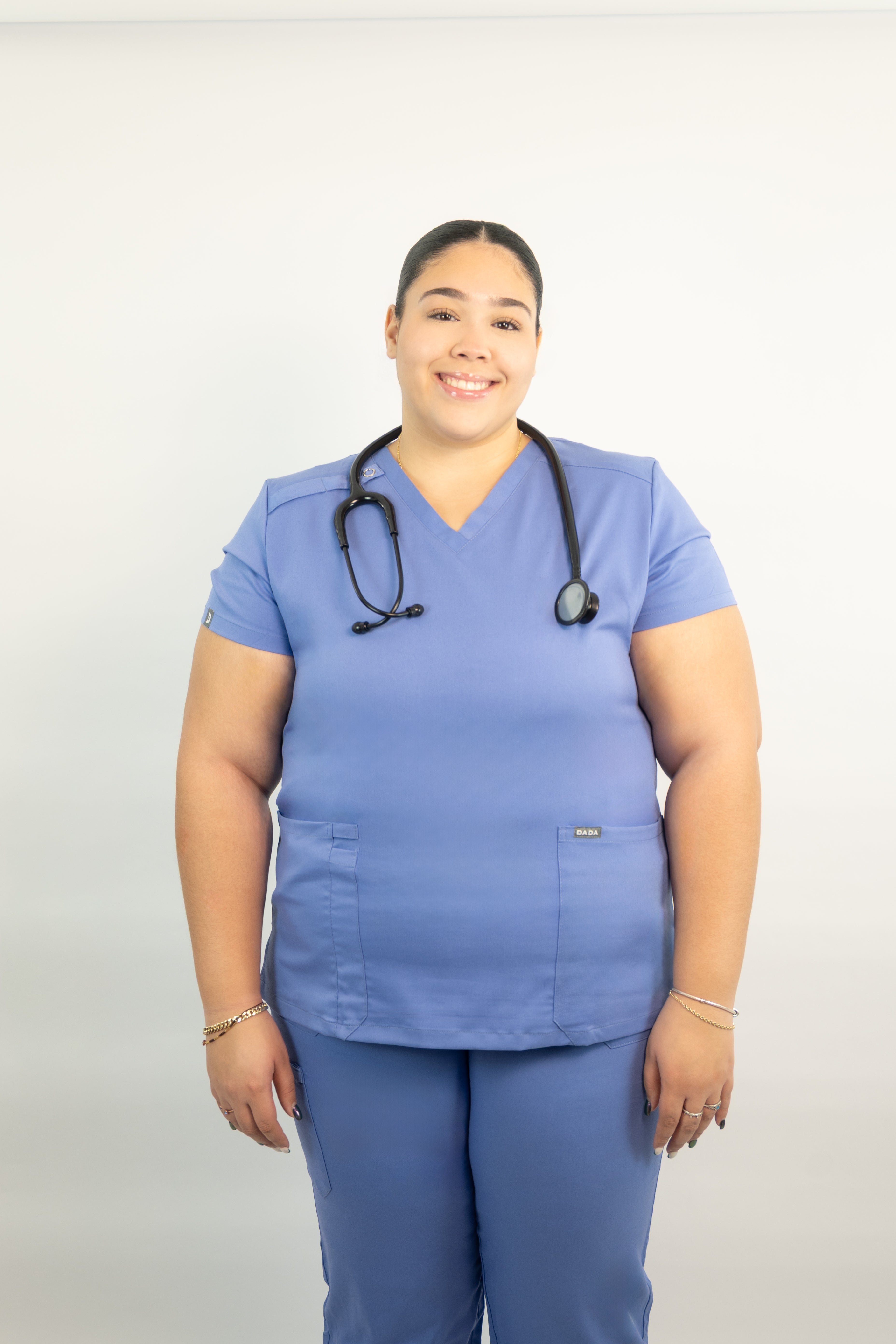 DADA SculptFit Scrub Set – Sky Blue